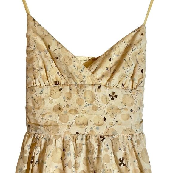 Max Studio Women's Sweet Summer time Cream Flirty Dress  Large - Picture 4 of 4